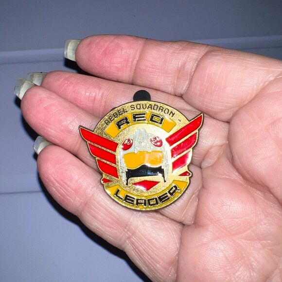 Disney Parks Disney Star Wars Rogue One Rebel Squadron Red Leader Pin 2016 - Picture 2 of 5
